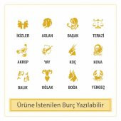 14 Ayar Sade Altın Plaka Kolye thumbnail 4