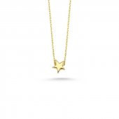 14 Ayar Altın Yıldız Kolye thumbnail 1