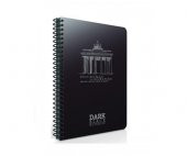 Dark 12x17 50 Yaprak Spiralli Çizgisiz Defter Gıpta - 1