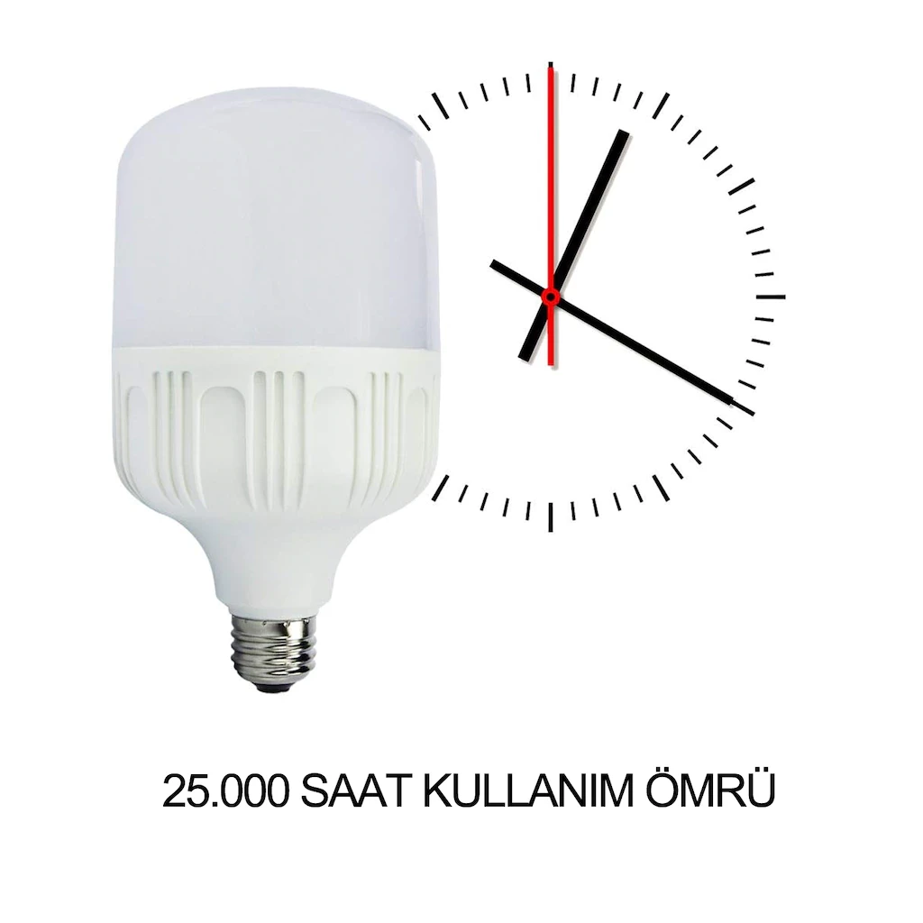 Torch Led Ampul 20W 30W 40W 50W Büyük Boy Led Ampul - 3