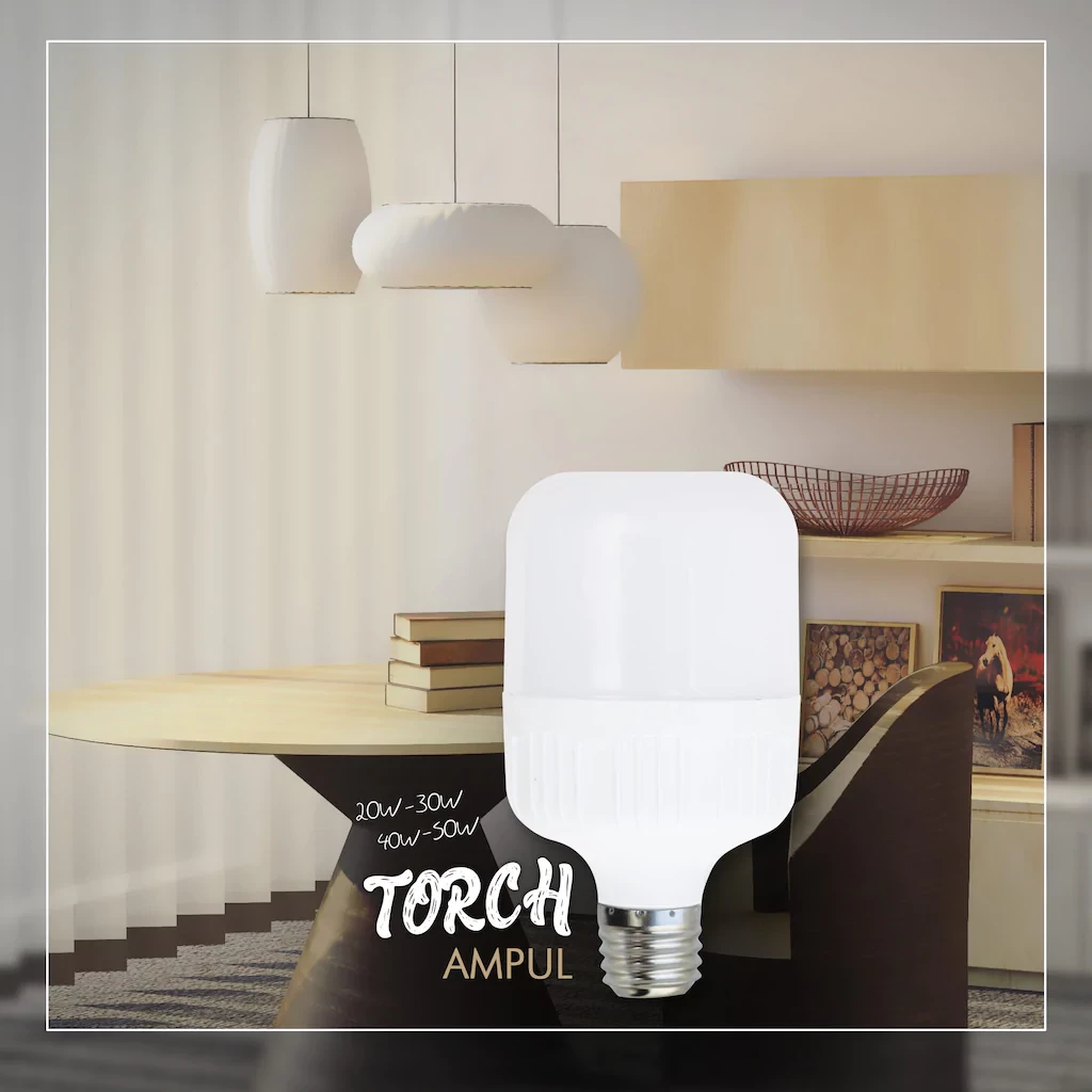 Torch Led Ampul 20W 30W 40W 50W Büyük Boy Led Ampul - 4