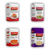 Yazar İrmik+Galeta Unu+Pudra Şekeri+Buğday Nişastası Seti 4Lü - 1