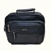 Yatay Erkek Deri El Çanta-Orta Boy - 10