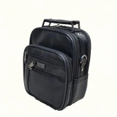 Şık Çelik Kasalı Erkek Deri Çanta-Mini Boy - 12