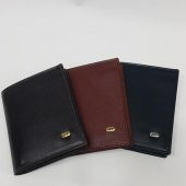 Siyah-Taba-Kahve Renkte Kartlık, Ehliyet Ve Kimlik Bölmeli Şeffaf Kimlik Bölmeli Deri Cüzdan - 6