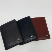 Siyah-Taba-Kahve Renklerde Kartlık, Kimlik Ve Bozuk Para Bölmeli Deri Cüzdan - 9