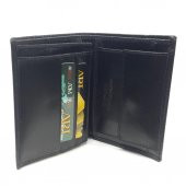 Siyah-Taba-Kahve Renklerde Kartlık, Kimlik Ve Bozuk Para Bölmeli Deri Cüzdan - 12