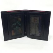 Siyah-Taba-Kahve Renkte Kartlık, Kimlik Ve Çift Şeffaf Bölmeli Deri Cüzdan - 9