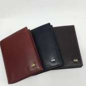 Siyah-Taba-Kahve Renkte Kartlık, Kimlik Ve Çift Şeffaf Bölmeli Deri Cüzdan - 12