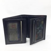 Kahve-Taba-Siyah Renkte Kartlık, Kimlik, Ehliyet Ve Fermuarlı İç Bölmeli Deri Cüzdan - 12