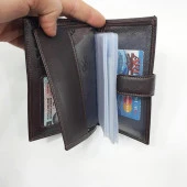 Pasaport ve Evrak Alabilen Bayan Deri Cüzdan - 7