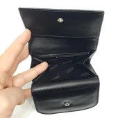 Siyah Renk Bayan Deri Cüzdan - 11