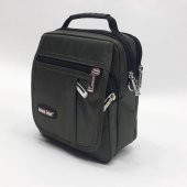 Büyük Boy Seventeen Haki Renk Erkek El Çanta - 1