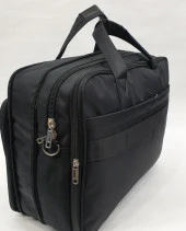 Battal Boy Su Geçirmez Körüklü Diplomat Çantası - 8