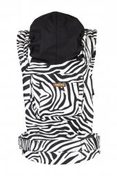 Ergonomik Kanguru Yenidoğan Seti Zebra Desenli - 1