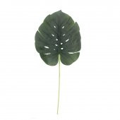 Yapay Devetabanı Yaprağı  Monstera 37x42cm - 1