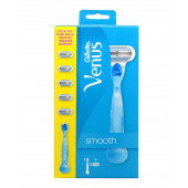 Gillette Venüs Smooth Tıraş Makinesi + 5 Yedek Bıçak 7702018363490 - 1