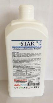 BioStar Antibakteriyel El Dezenfektan Solüsyonu Pompalı 1Lt - 1