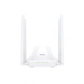 Tenda F6 4 Port WiFi-N 300Mbps 4 Anten Router - 1