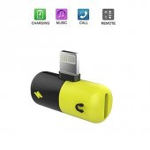 İphone 7-8-X Kulaklık ve Şarj Girişi Çoklayıcı Lightning Adaptör - 4