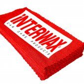 INTERWAX 3 ADET MİKROFİBER BEZ 40x40 CM LAZER KESİM (KENARSIZ) - 1