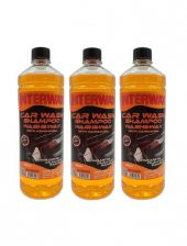 INTERWAX 3 ADET - CİLALI OTO ŞAMPUANI 1L - 1
