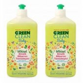 U Green Clean Bitkisel Emzik Biberon Temizleyicisi 2 Adet - 1