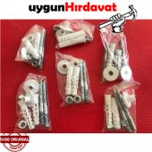 Lavabo montaj vidası seti paketli ürün - 1
