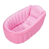 Şişme Bebek Küveti Havuzu Pembe Renkli - 1