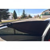 Araba Araç Oto Yan Cam Güneşlik Örtü Perde Kılıf Güneşliği - 1