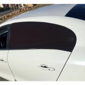 Araba Araç Oto Yan Cam Güneşlik Örtü Perde Kılıf Güneşliği - 6