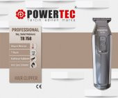 Powertec Tr-758 Şarjlı Profesyonel Tıraş Makinesi - 1