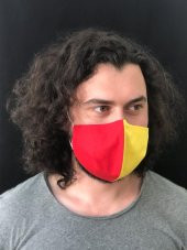 Taraftar Galatasaray Yıkanabilir Bez Maske - 3