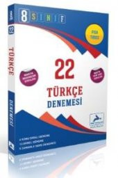 Paraf 8.Sınıf Türkçe 22 Deneme - 1