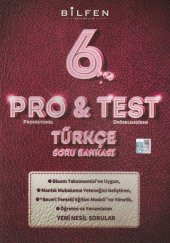 Bilfen 6.Sınıf Türkçe Pro Test Soru Bankası - 1