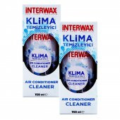 INTERWAX LİMON KOKULU KLİMA TEMİZLEYİCİ KLİMA FRESH 150 ML (2ADET) - 3