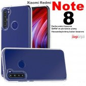 Xiaomi Redmi Note 8 Darbe Emici Kamera Kor. Antişok Şeffaf Kılıf - 1
