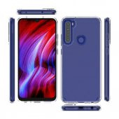 Xiaomi Redmi Note 8 Darbe Emici Kamera Kor. Antişok Şeffaf Kılıf - 4