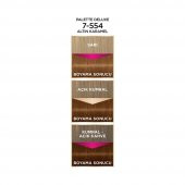 Palette Deluxe Kit Saç Boyası  7-554 Altın Karamel - 2