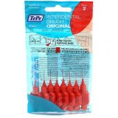 Tepe Arayüz Fırçası Kırmızı 0,5 Mm 8li Paket - 1