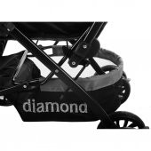 Diamond Baby P101 Çift Yönlü  Bebek Arabası Yağmurluklu Ayak Örtüsü Hediye - 3