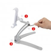 360 Dönebilen Mutfak ve Sabit Oda Tablet - Telefon Standı - 8