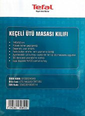 Tefal Ütü Masası Kılıfı Bezi Keçeli 100 Pamuk - 2