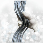 10 Adet 150 Cm Metal Spiral Bitki Destek Çubuğu Fidan Bağlama Teli ve Çiçek Teli - 8