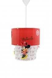 YKC Minnie Mouse Çocuk Odası 3D Tavan Sarkıt-4104 Lisanslı - 3