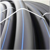 PE100 Hdpe Sert Polieten Basınçlı Boru 100 Metre 10 Bar 32mm - 3