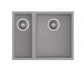 TEKA SQUARE 2B 560 TG TEZGAH ALTI GRANİT EVYE STON GRİ - 1