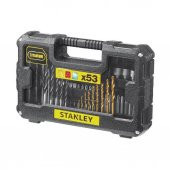 Stanley STA7223 53 Parça Vidalama ve Matkap Uç Seti - 1