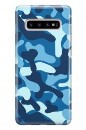 Samsung Galaxy S10 Kılıf Kamuflaj Desenli Evelyn - 1