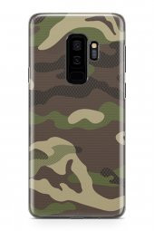 Samsung Galaxy S9 Plus Kılıf Kamuflaj Desenli Emily - 1